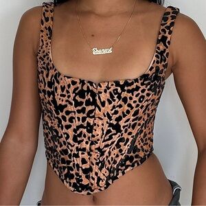 House of CB Cheetah Corset